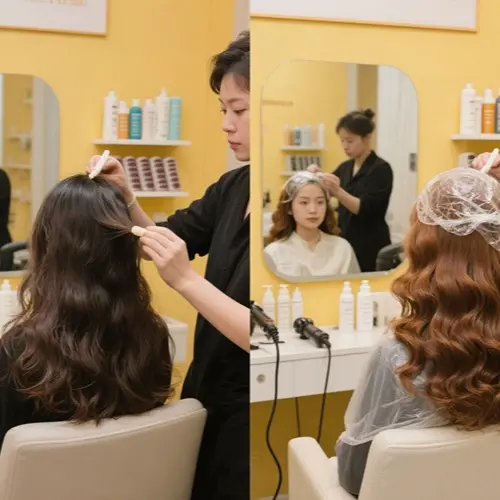 電髮 + 染髮 + 焗油